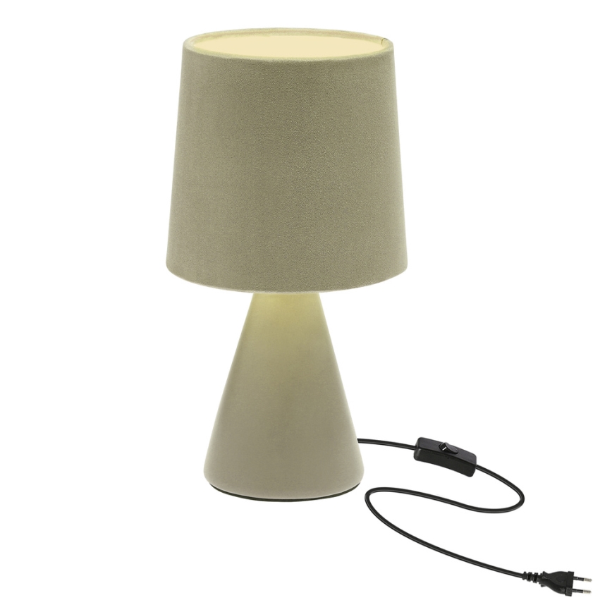 Candeeiro de mesa SATTI 1xE14/40W/230V verde
