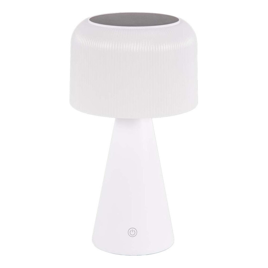 Candeeiro de mesa solar regulável LED LIMA LED/3,7V 1800 mAh 3000/4000/5000K IP44 branco