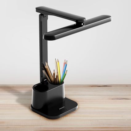 Candeeiro de mesa táctil LED com regulação BARI LED/6W/230V preto