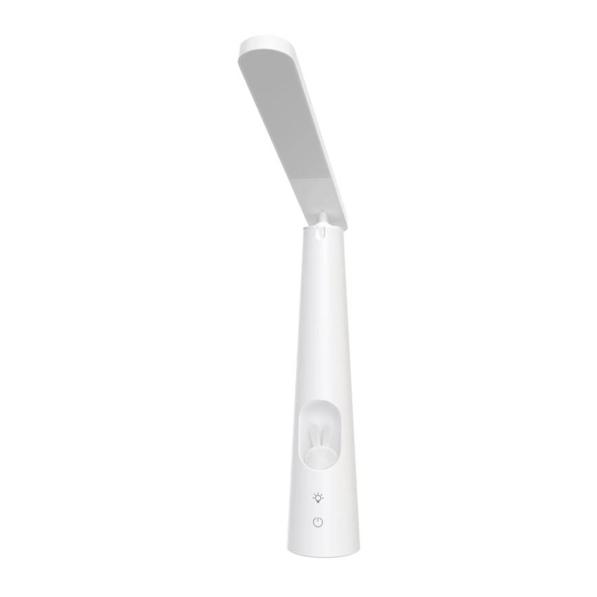 Candeeiro de mesa tátil dimerizável BUNNY LED/7W/230V 2700/4000/6500K branco
