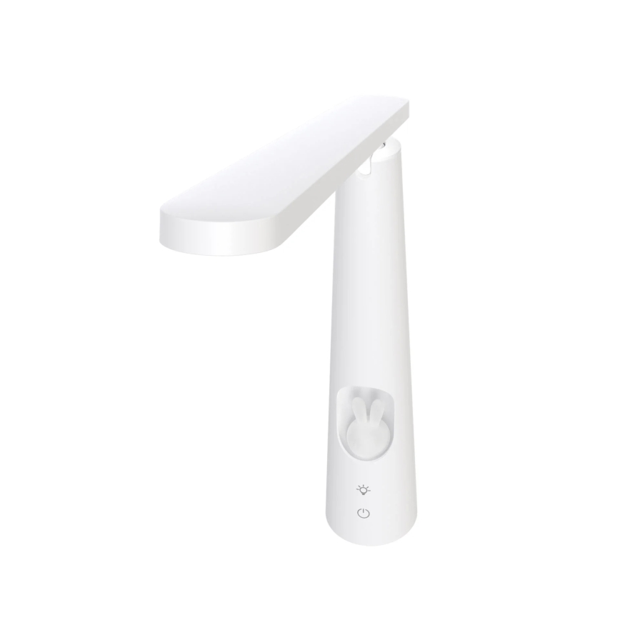 Candeeiro de mesa tátil dimerizável BUNNY LED/7W/230V 2700/4000/6500K branco