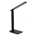 Candeeiro de mesa tátil LED com dimmer/6W/230V 3000/4000/6000K preto
