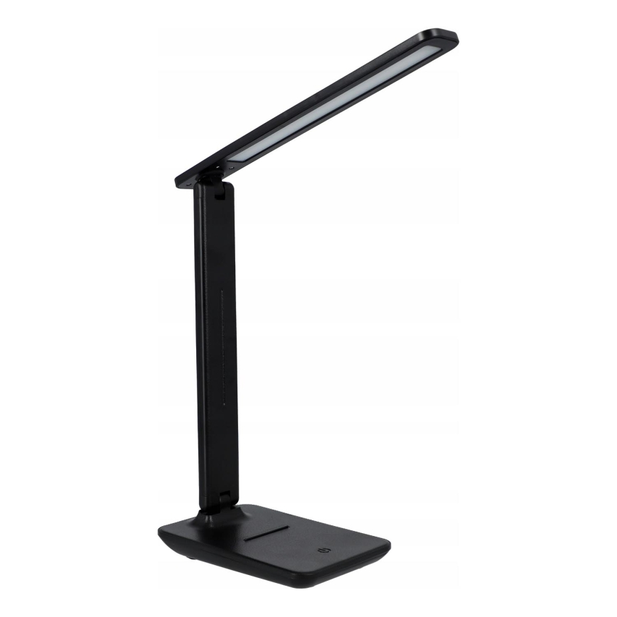 Candeeiro de mesa tátil LED com dimmer/6W/230V 3000/4000/6000K preto