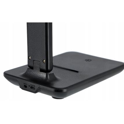 Candeeiro de mesa tátil LED com dimmer/6W/230V 3000/4000/6000K preto