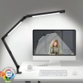 Candeeiro de mesa tátil LED flexível com regulação POINTIQ LED/12W/230V 3000/4000/5000/6500K CRI 92 preto