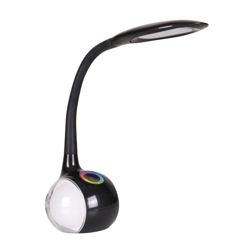 Candeeiro de mesa tátil LED RGBW com regulação COSMOS LED/6,5W/230V preto