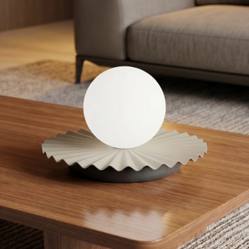 Candeeiro de mesa UMBRA 1xG9/8W/230V bege