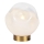 Candeeiro de mesa VANA 1xE27/40W/230V creme/dourado
