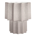 Candeeiro de mesa WAVY 1xE27/14W/230V cinzento