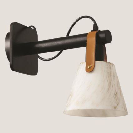 Candeeiro de parede 1xE27/40W/230V branco