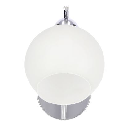 Candeeiro de parede AMOS 1xE27/40W/230V cromado brilhante