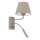 Candeeiro de parede ARDEN 1xE27/15W/230V + 1xG9/8W bege