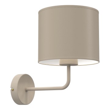 Candeeiro de parede ARDEN 1xE27/15W/230V bege