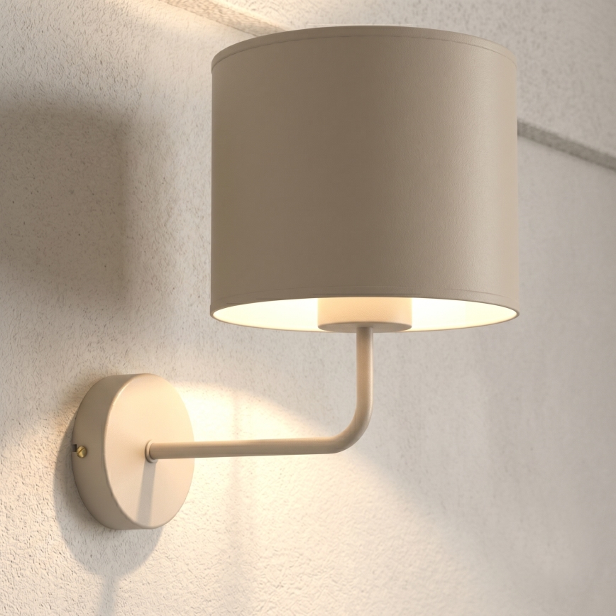 Candeeiro de parede ARDEN 1xE27/15W/230V bege