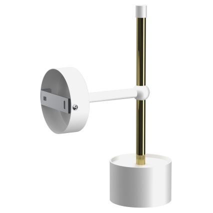 Candeeiro de parede ARENA 1xGX53/11W/230V branco/dourado