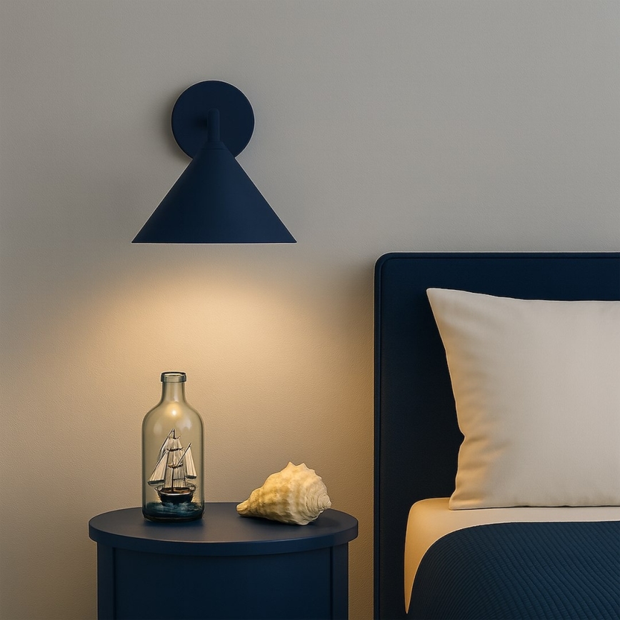 Candeeiro de parede CAPITAL 1xGX53/15W/230V azul