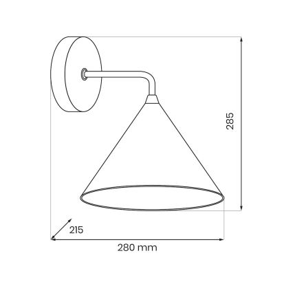 Candeeiro de parede CAPITAL 1xGX53/15W/230V bege