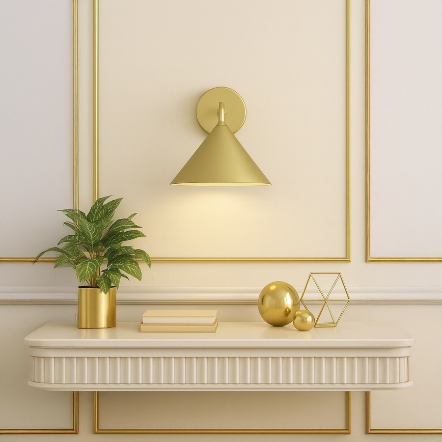 Candeeiro de parede CAPITAL 1xGX53/15W/230V dourado
