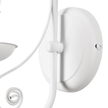 Candeeiro de parede DONATO 1xE14/40W/230V branco