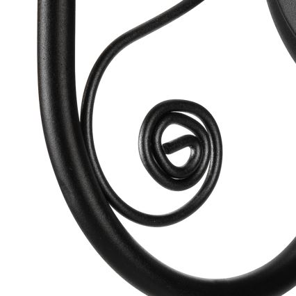 Candeeiro de parede DONATO 1xE14/40W/230V preto