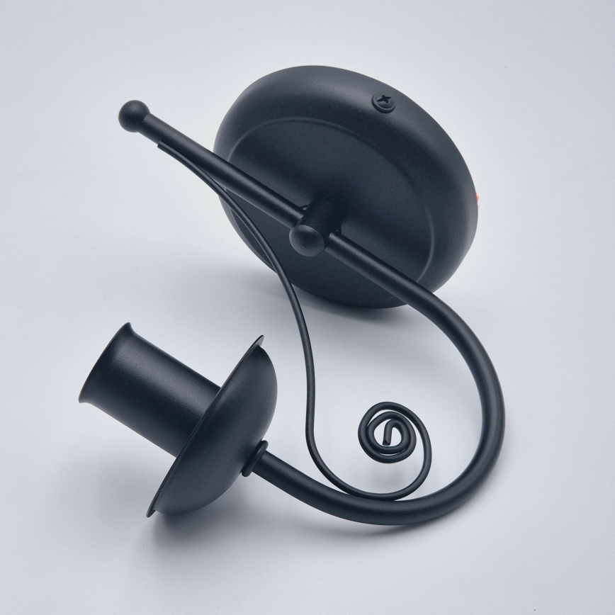 Candeeiro de parede DONATO 1xE14/40W/230V preto