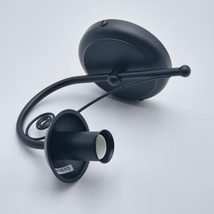 Candeeiro de parede DONATO 1xE14/40W/230V preto