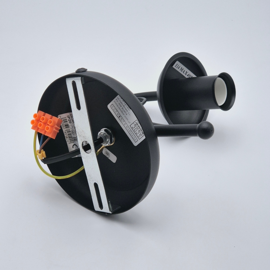 Candeeiro de parede DONATO 1xE14/40W/230V preto