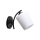 Candeeiro de parede ESNYR 1xE27/40W/230V preto/branco