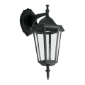 Candeeiro de parede exterior 1xE27/40W/230V IP44 preto
