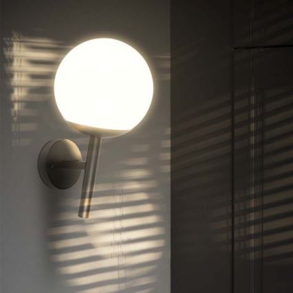 Candeeiro de parede exterior 1xE27/60W/230V IP44 preto