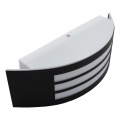 Candeeiro de parede exterior OLIANA 1xE27/60W/230V IP44 preto