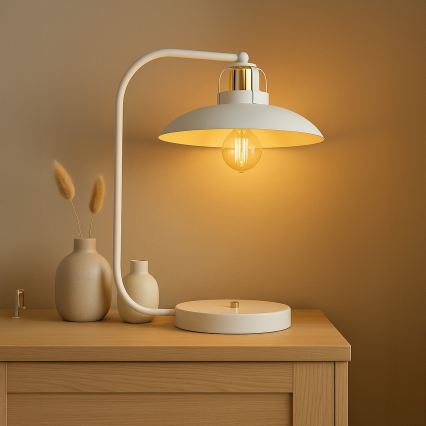 Candeeiro de parede FELIX 1xE27/60W/230V branco