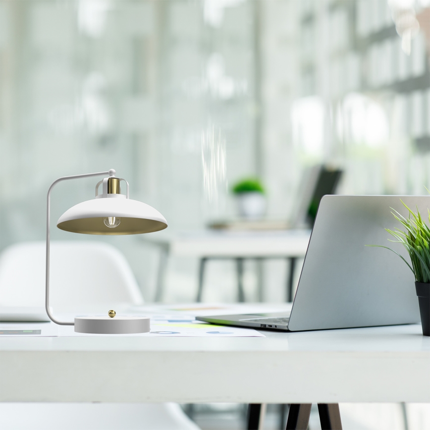 Candeeiro de parede FELIX 1xE27/60W/230V branco