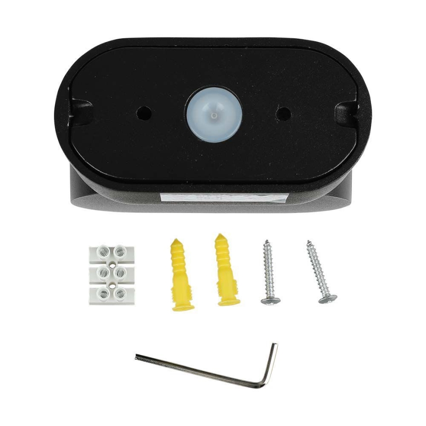 Candeeiro de parede flexível LED para exterior LED/5W/230V 4000K IP65 preto