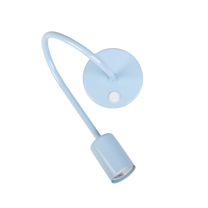 Candeeiro de parede flexível OXFORD 1xE27/15W/230V azul