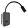 Candeeiro de parede LED flexível BASE LED/8W+LED/2W/230V preto/prateado