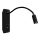 Candeeiro de parede LED flexível com porta USB BASE LED/8W+LED/2W/230V preto