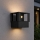 Candeeiro de parede LED para exterior 12W/230V IP54, preto