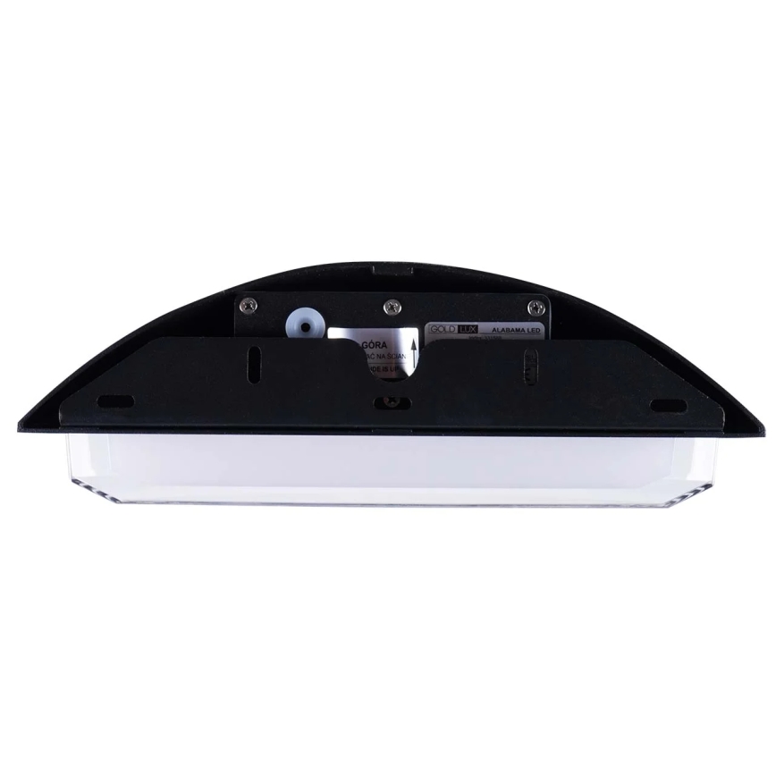 Candeeiro de parede LED para exterior ALABAMA LED/12W/230V IP54 preto