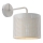 Candeeiro de parede LOFT SHADE 1xE27/60W/230V branco/dourado