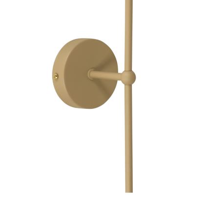 Candeeiro de parede MADELA 1xE14/40W/230V branco/bege