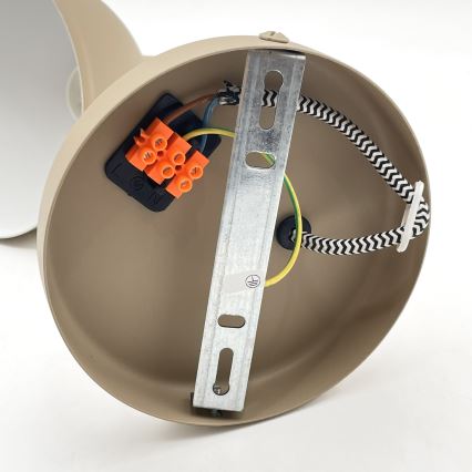 Candeeiro de parede MARCELLO 1xE27/15W/230V bege