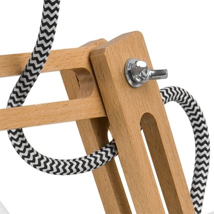 Aplique de parede MARCELLO 1xE27/60W/230V faia