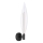 Candeeiro de parede NORDIC 1xG9/5W/230V preto/transparente