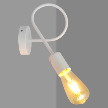 Candeeiro de parede OXFORD 1xE27/15W/230V branco