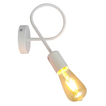Candeeiro de parede OXFORD 1xE27/15W/230V branco