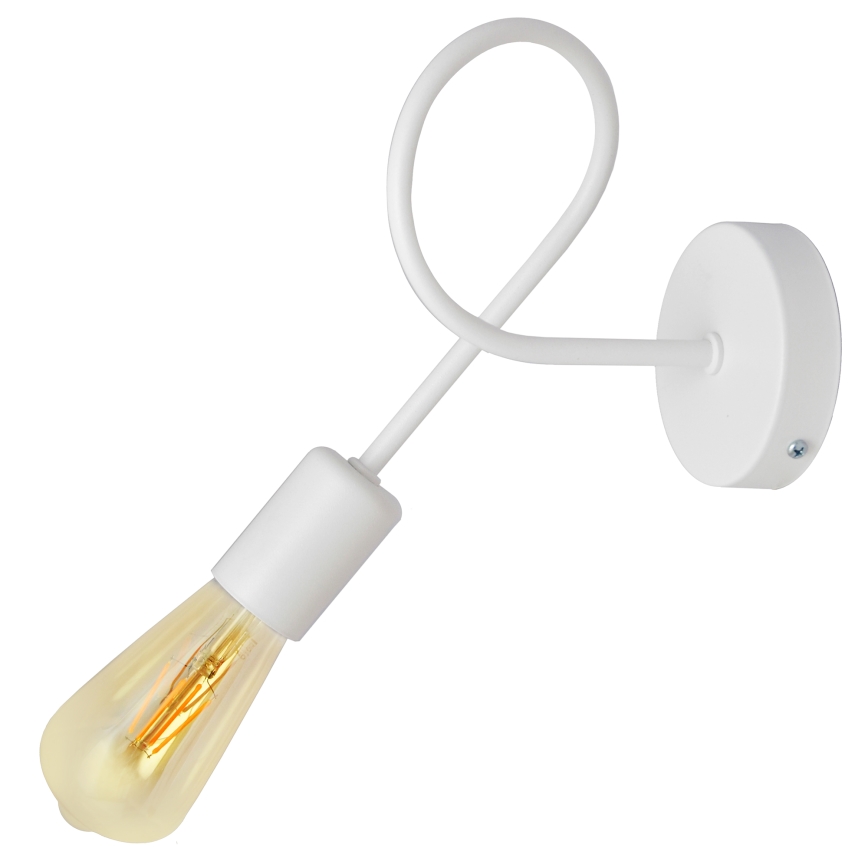 Candeeiro de parede OXFORD 1xE27/15W/230V branco