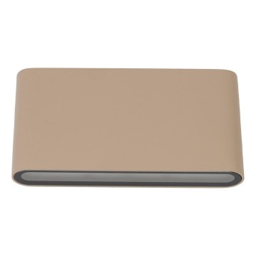 Candeeiro de parede para exterior LED ARWENA M LED/12W/230V IP54 bege