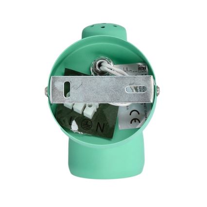 Candeeiro de parede PICARDO 1xE14/40W/230V turquesa