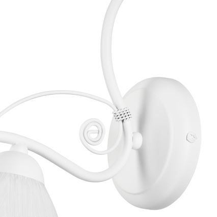 Candeeiro de parede RETRO II 1xE27/60W/230V branco